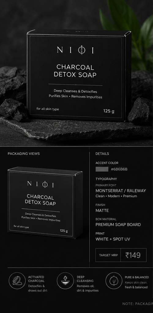 Charcoal Detox Soap product image